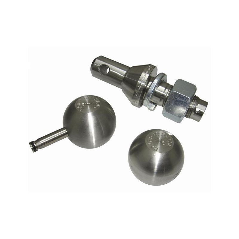 CONVERT-A-BALL 1" 2 BALL Stainless Steel