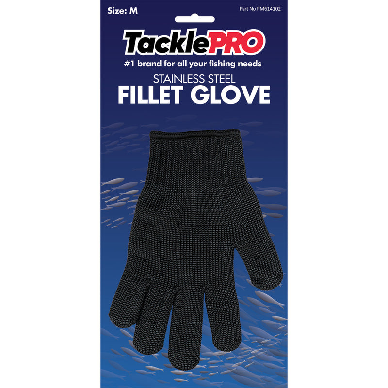 Tacklepro Stainless Steel Fillet Glove (M)