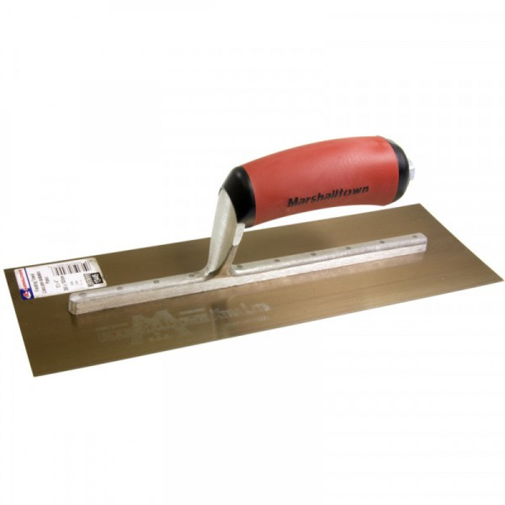Marshalltown 300 x 100mm Gold Ss Trowel