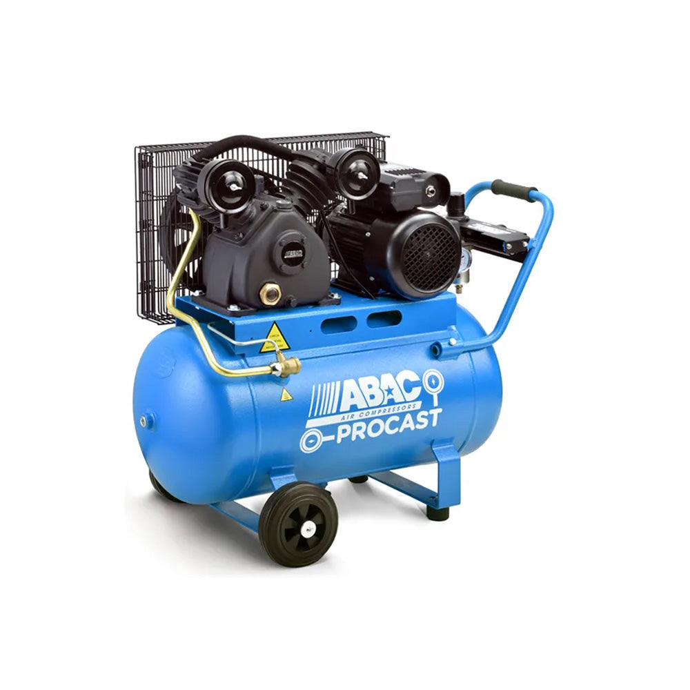 Abac Air Compressor, Belt Drive, 2.0Hp 50L