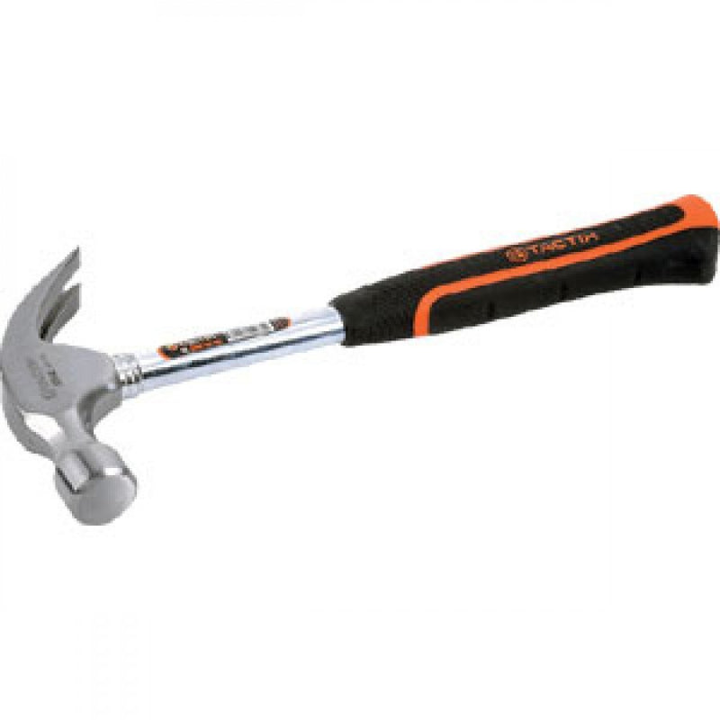 TACTIX - CLAW HAMMER (20OZ) TUBULAR STEEL HANDLE