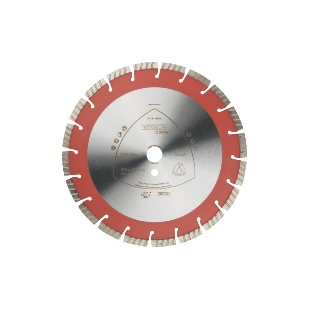 Klingspor Diamond Segmented Cutting Blades - 350mm, DT900B
