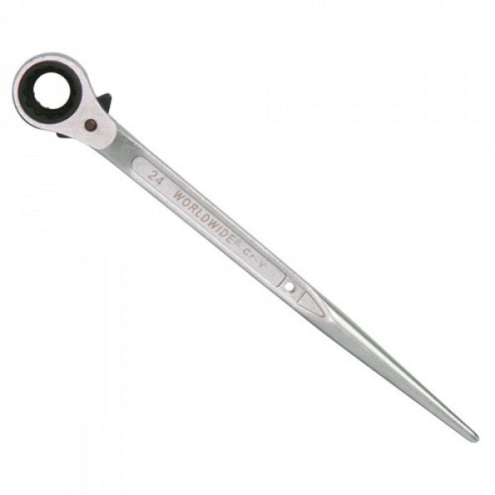 Worldwide Spud Ratchet Wrench - 21 x 24mm W/Bent