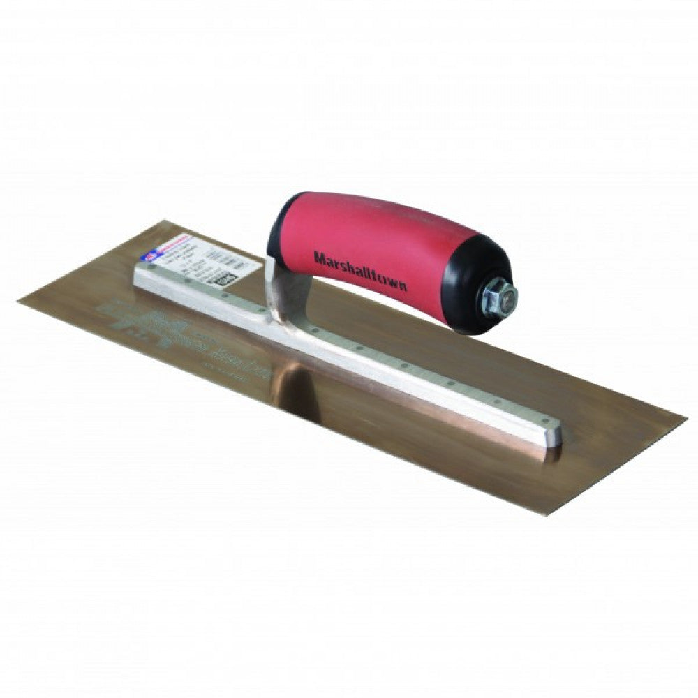 Marshalltown 300 x 100mm Gold Ss Trowel