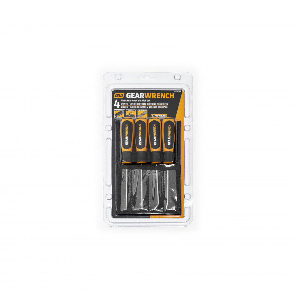 GearWrench 4 Pc. Mini Hook & Pick Set