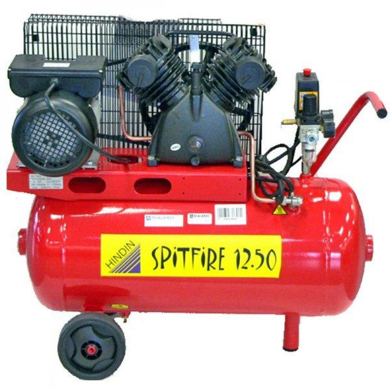 Air Compressor 3HP 11.2 CFM C/w 50 Litre Tank Spitfire 1550