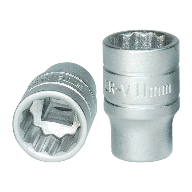 Teng 1/4in Dr. Socket 11mm 12Pt