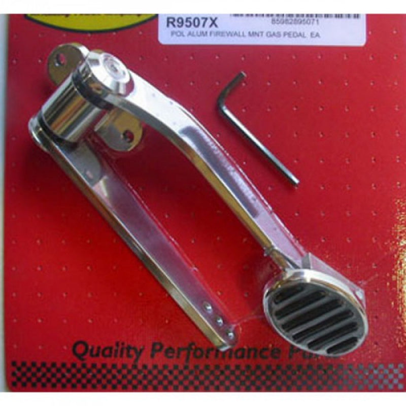 RPC Polished Firewall Mount Gas Pedal