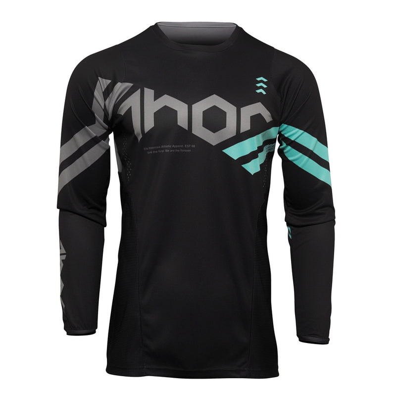 Jersey S22 Thor MX Pulse Cube Black/Mint Size Small