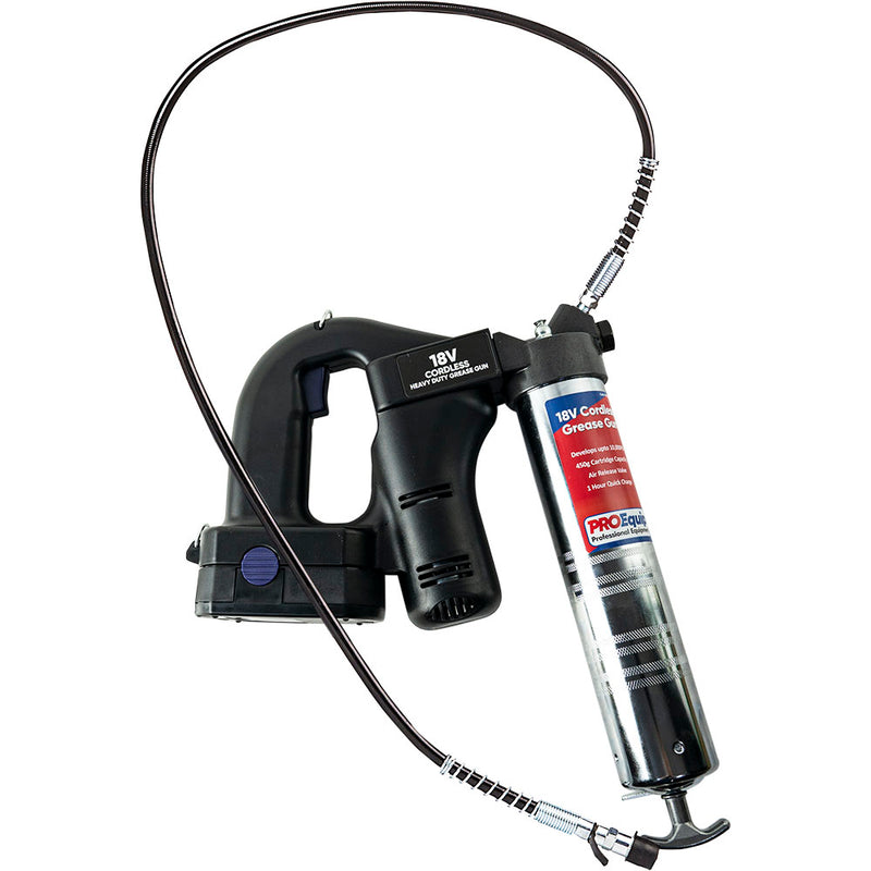 Proequip 18V Lithium Lon Cordless Grease Gun 450G