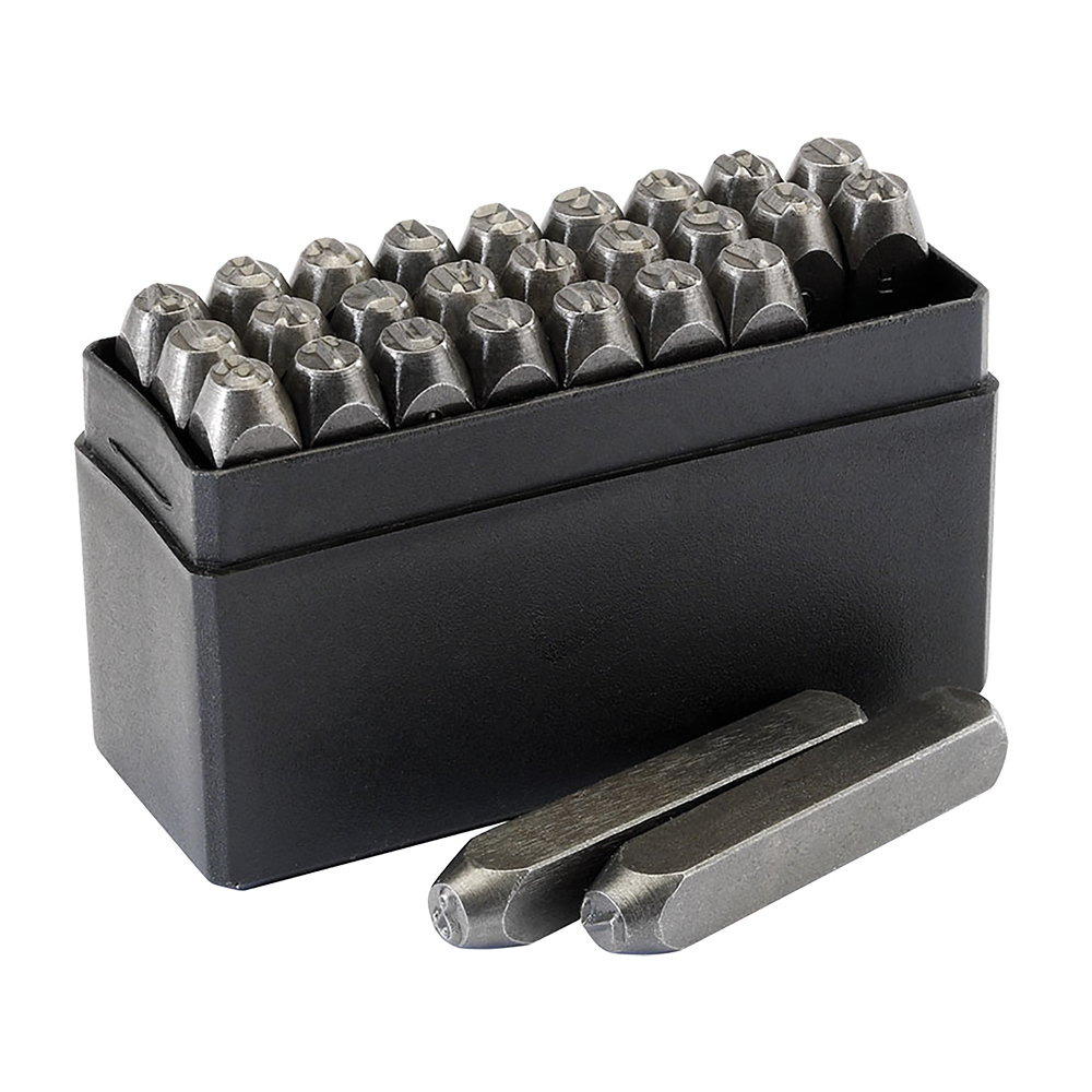 DRAPER 6mm Letter Punch Set