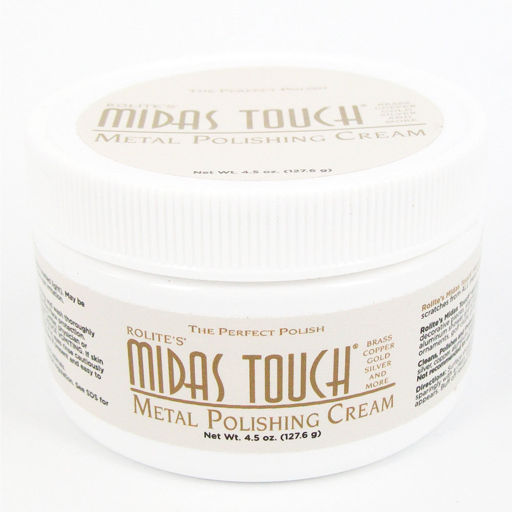 MIDAS TOUCH METAL POLISHING CREAM 4.5 OUNCE