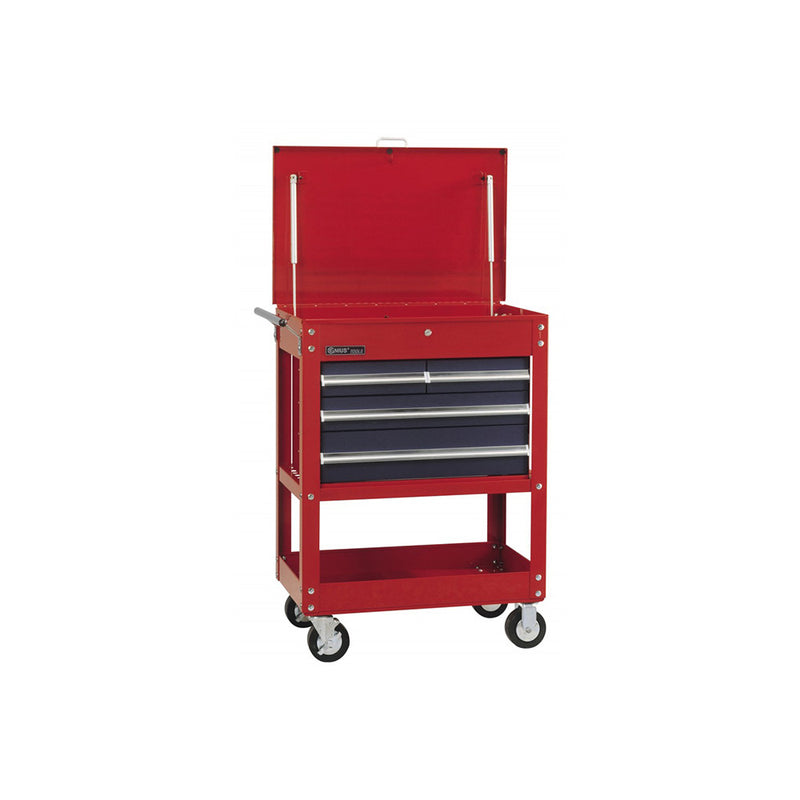 Genius 4 Drawer Roll Cart