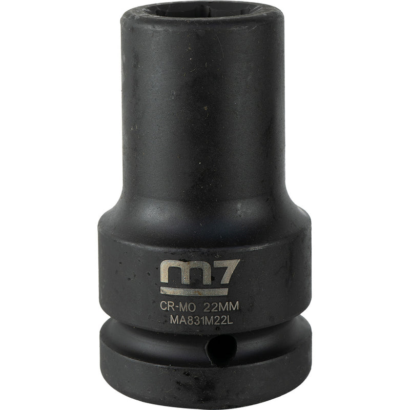 M7 Deep Impact Socket 1in Dr. 22mm