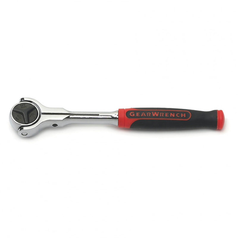 GearWrench Socket Handle 1/4" Drive Ratchet Roto Cushion Grip