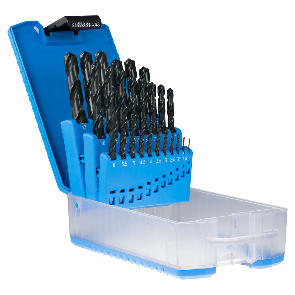 1-13x0.5mm Steps Blue Drill Set ABS Case SUTTON / P&N SM3