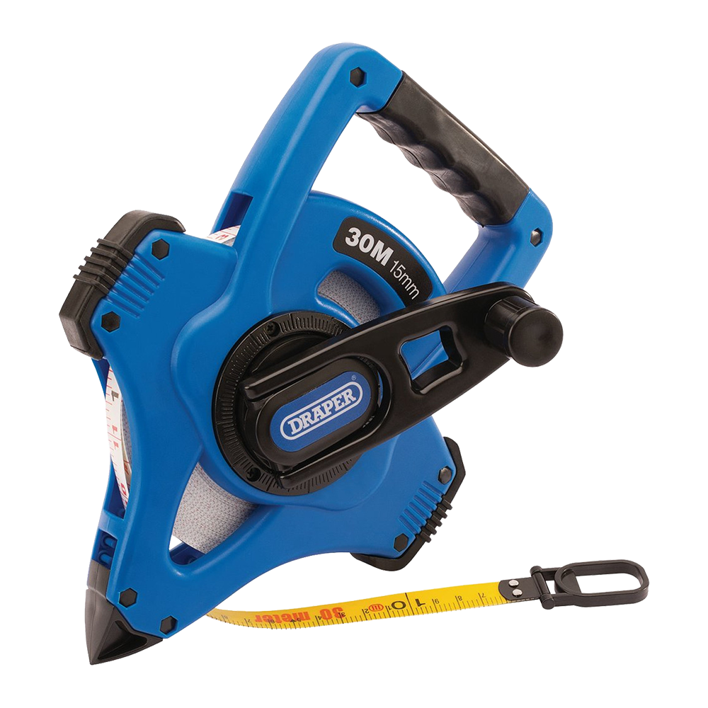 DRAPER 30m Fibreglass Surveyor's Tape