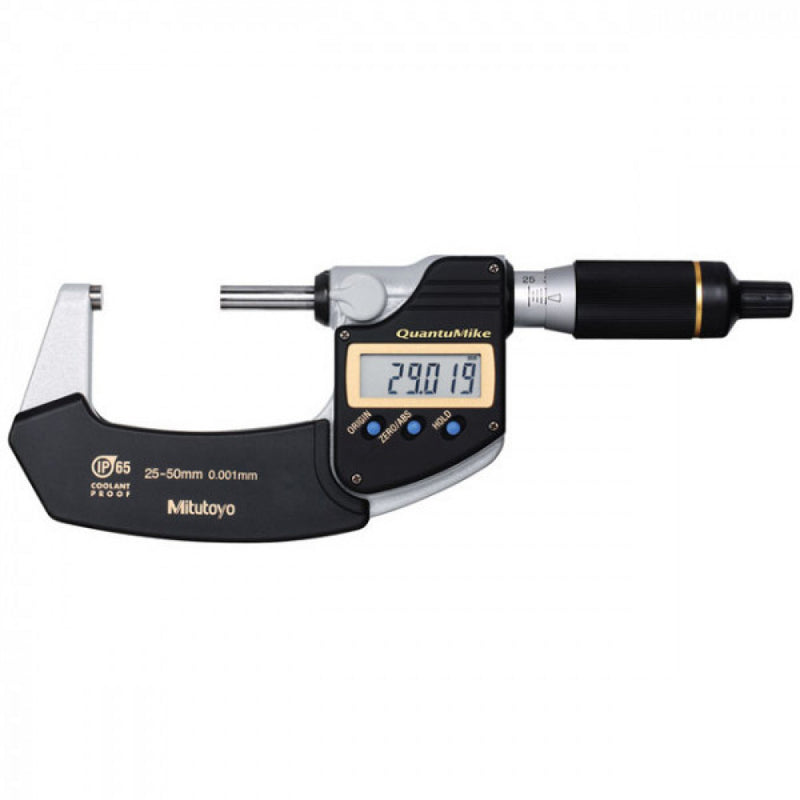 Mitutoyo QuantuMike Coolant Proof Micrometer 25-50mm With Data Output