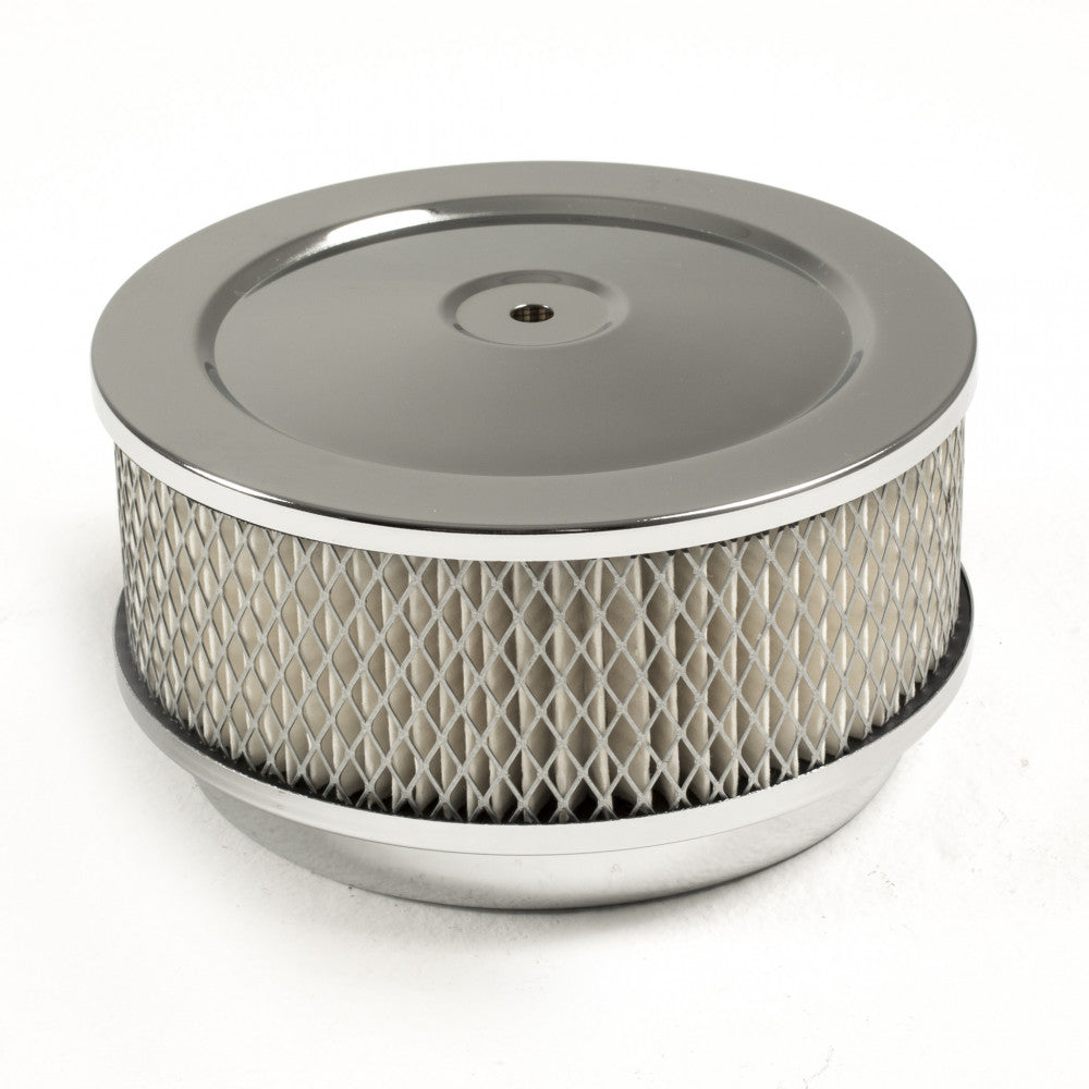 TSP Air Cleaner 6.38 x 2.5 Chrome 5-1/8 Neck Each #4355