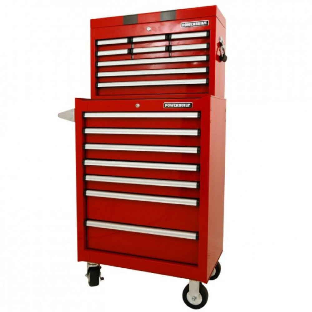 Powerbuilt 2pc Combo - 9Dr Chest 7Dr Roll Cab