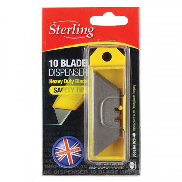 Sterling Safety Tip Trim Blade Pack 10