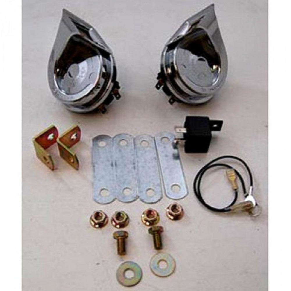 RPC Chrome Classic Car Hi-Lo Horn #R1011