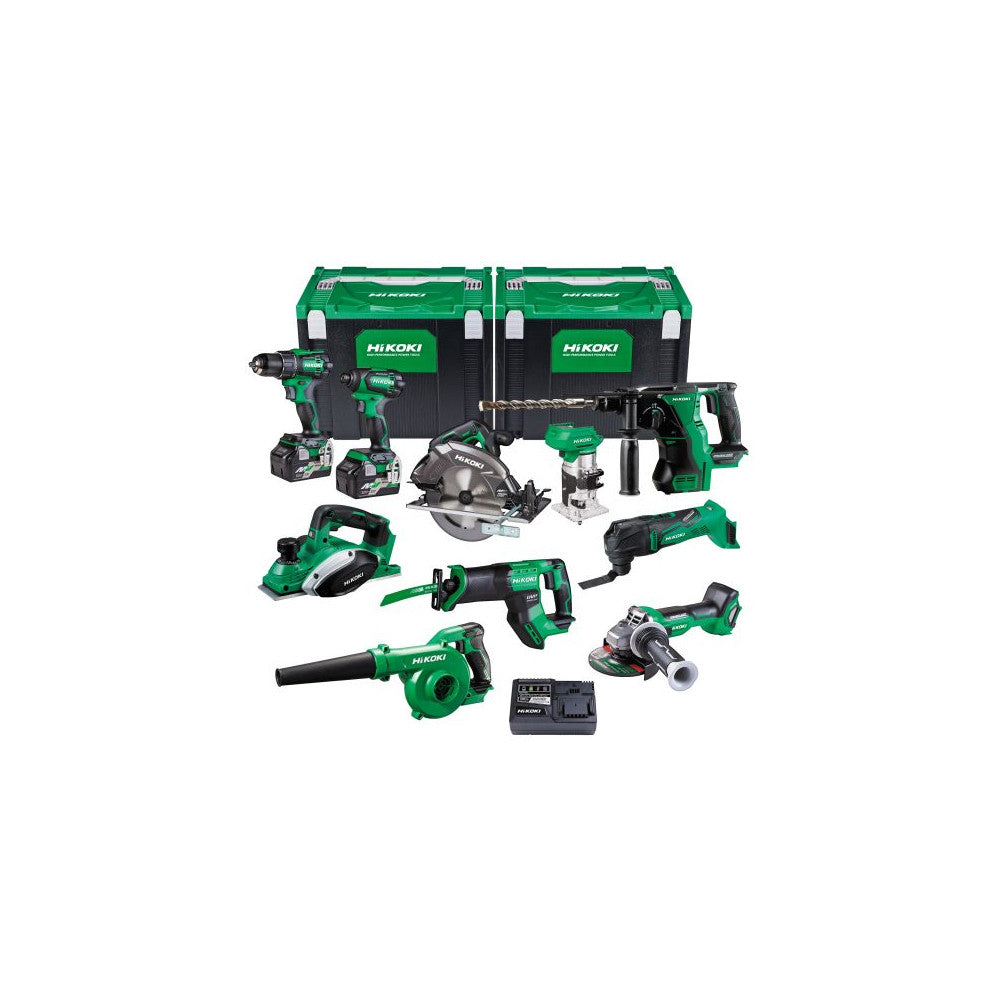 HiKOKI 36V/18V Multi Volt 10-Tool Kit - KC183610DE(GRZ)