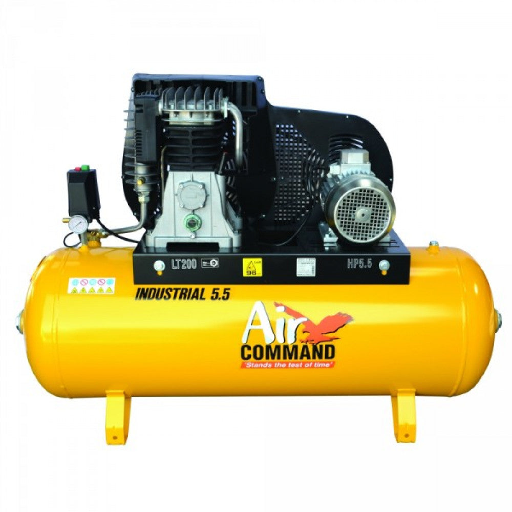 Air Command Industrial 5.5HP Compressor- 200L Tank