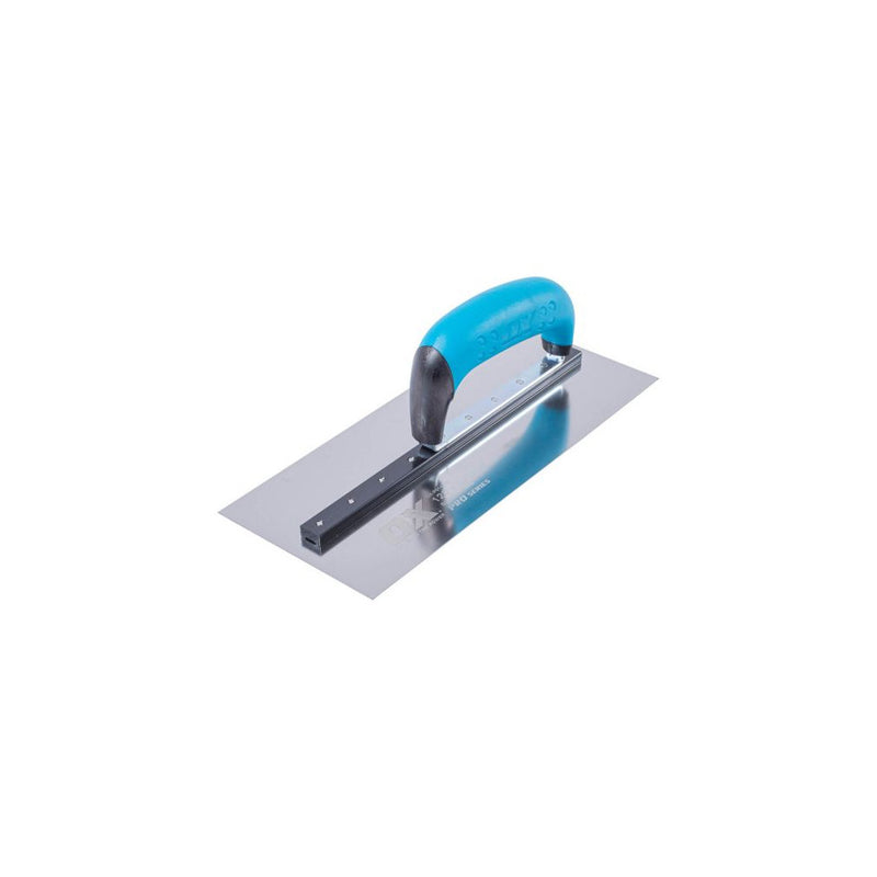 OX Professional 120 x 280mm S/S Square Finishing Trowel