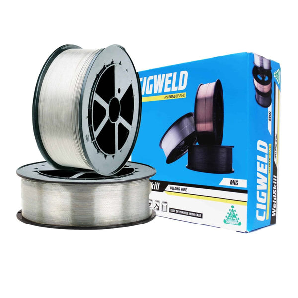 Cigweld Weldskill Solid Wire 0.8mm 0.9kg = 1 Minispool - WS0909