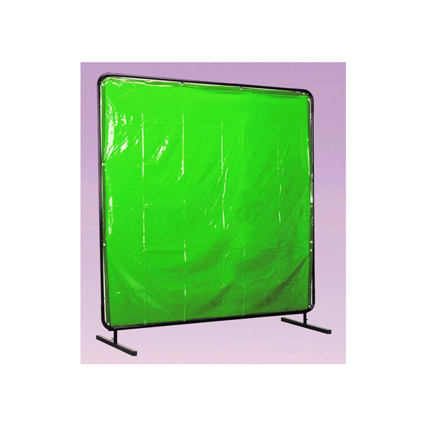Welding Screen C/w Frame - Green