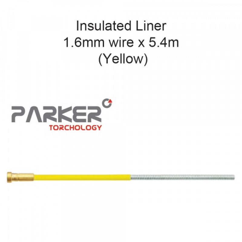 Insulated Liner 1.6mm Wire x 5.4m (Yellow)