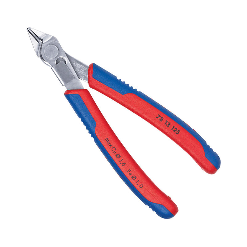 Knipex Super Snips 125mm, Flush Cut With Wire Catcher - For Electronics