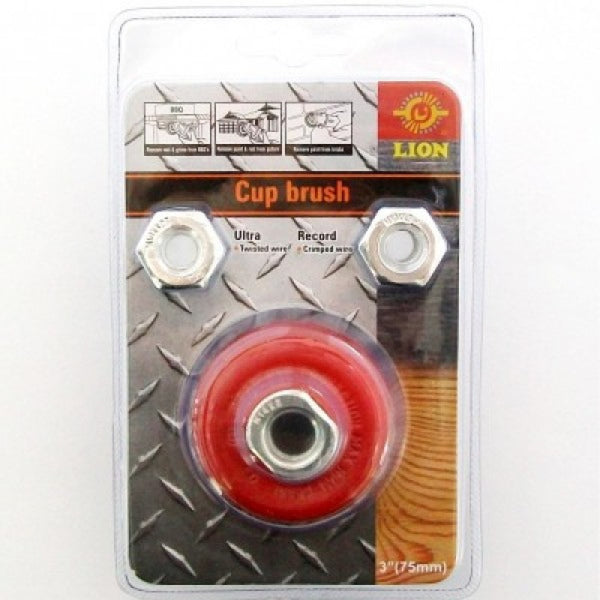 Wire Twist Knot Cup Brush 75mm
