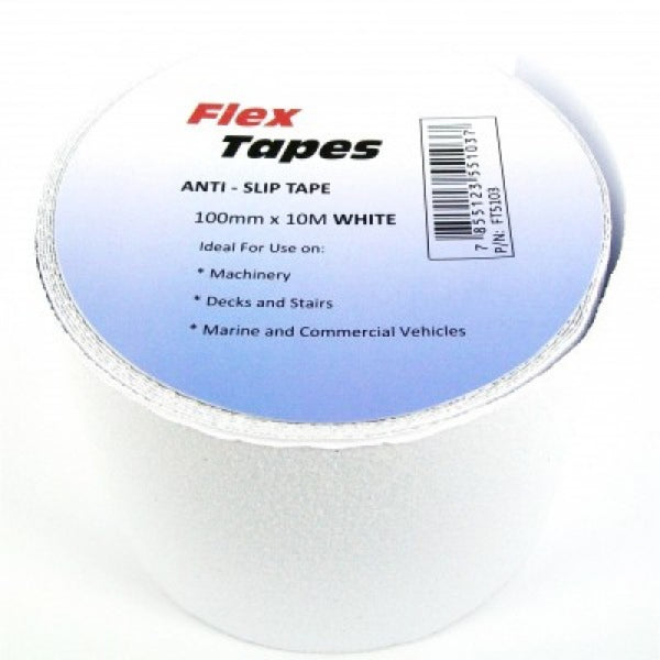 Anti Slip Tape White 100mm x 10M
