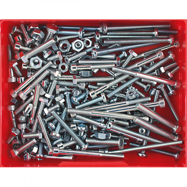 191Pc Motor Cycle Fasteners Assortment