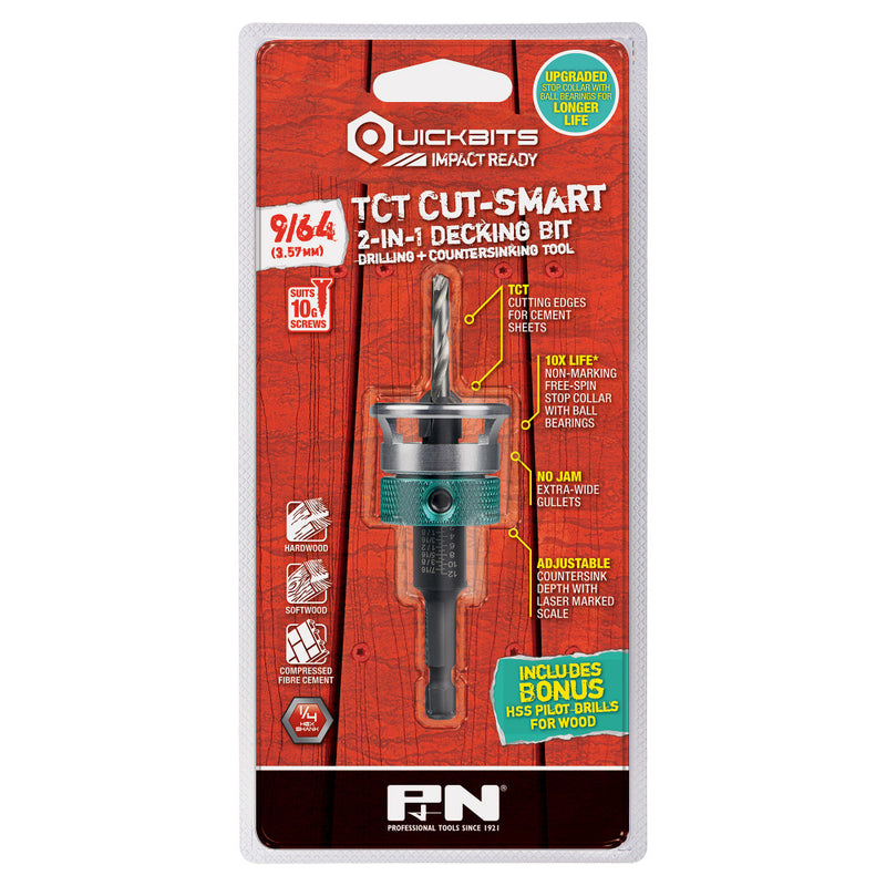 10G TCT Cut-Smart Drill Countersink P&N