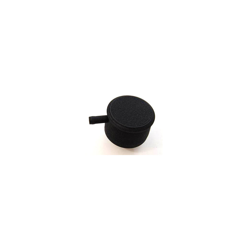 RPC ALUM PUSH-IN BREATHER CAP W/PCV BALL MILLED -BK