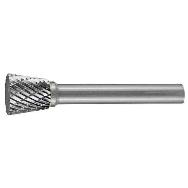 Holemaker Carbide Burr 1/4X1/4X1/4in Inverted Cone