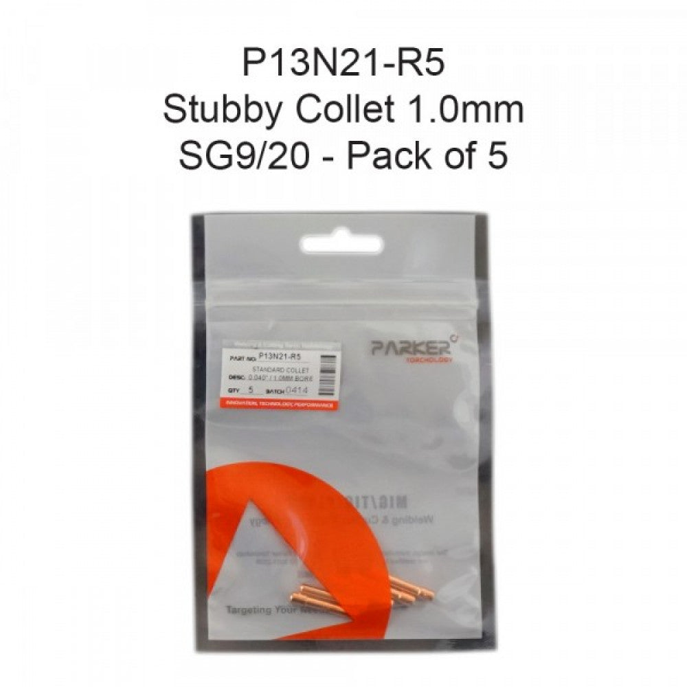 Standard Collet 1.0mm SG9/20 Pack Of 5