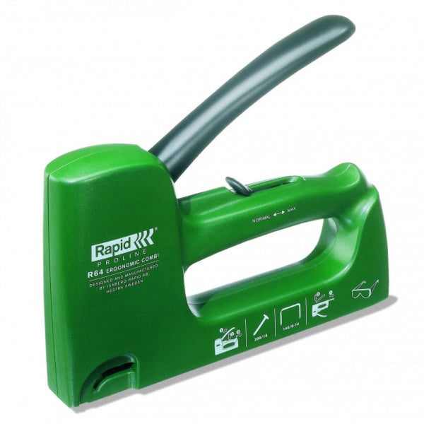 Rapid R64 Plastic Combi Tacker / Stapler