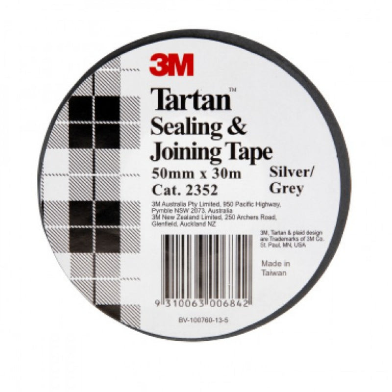 SCOTCH 2352 TARTAN SEAL TAPE 50mmX30M SILVE