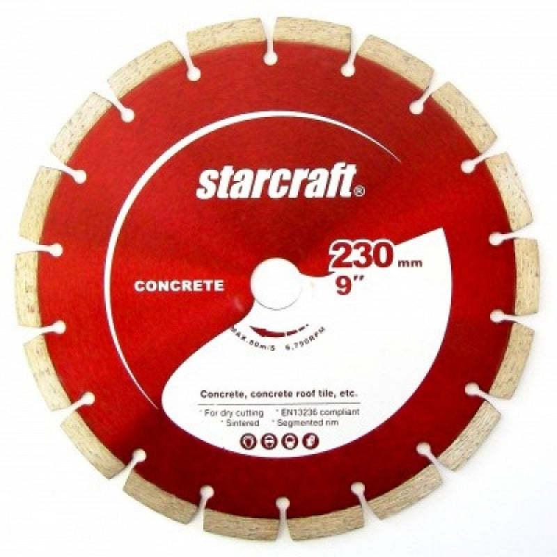 Diamond Cutting Wheel Segmented 230mm (S)
