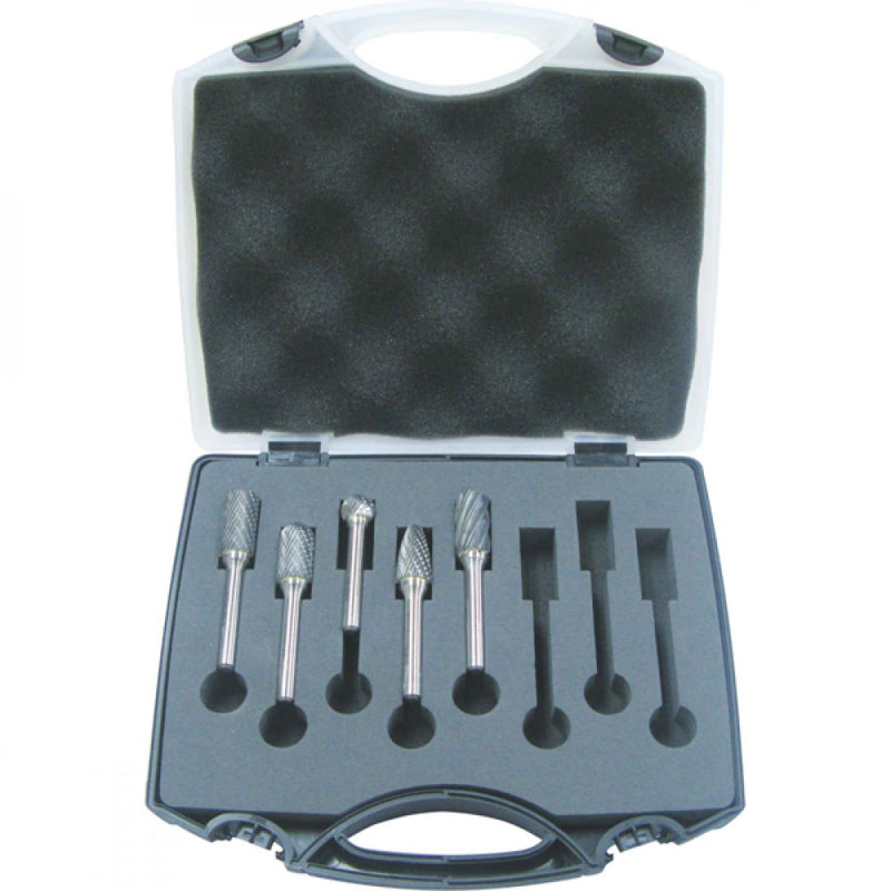 Holemaker 5Pc Carbide Burr Set-1/2in Headx1/4in Dc