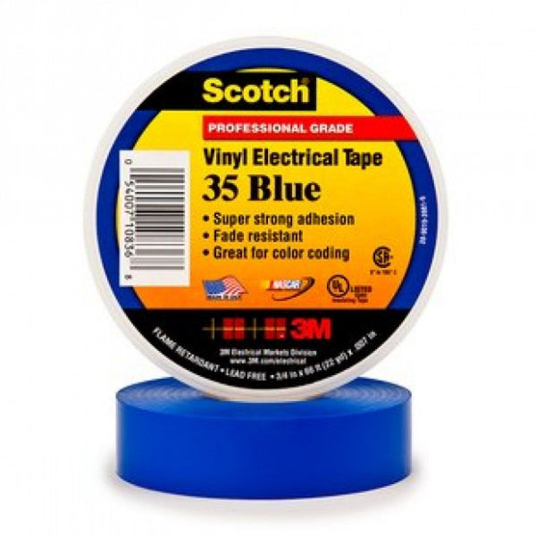 Scotch 35 VINYL BLUE 19mm x 20M
