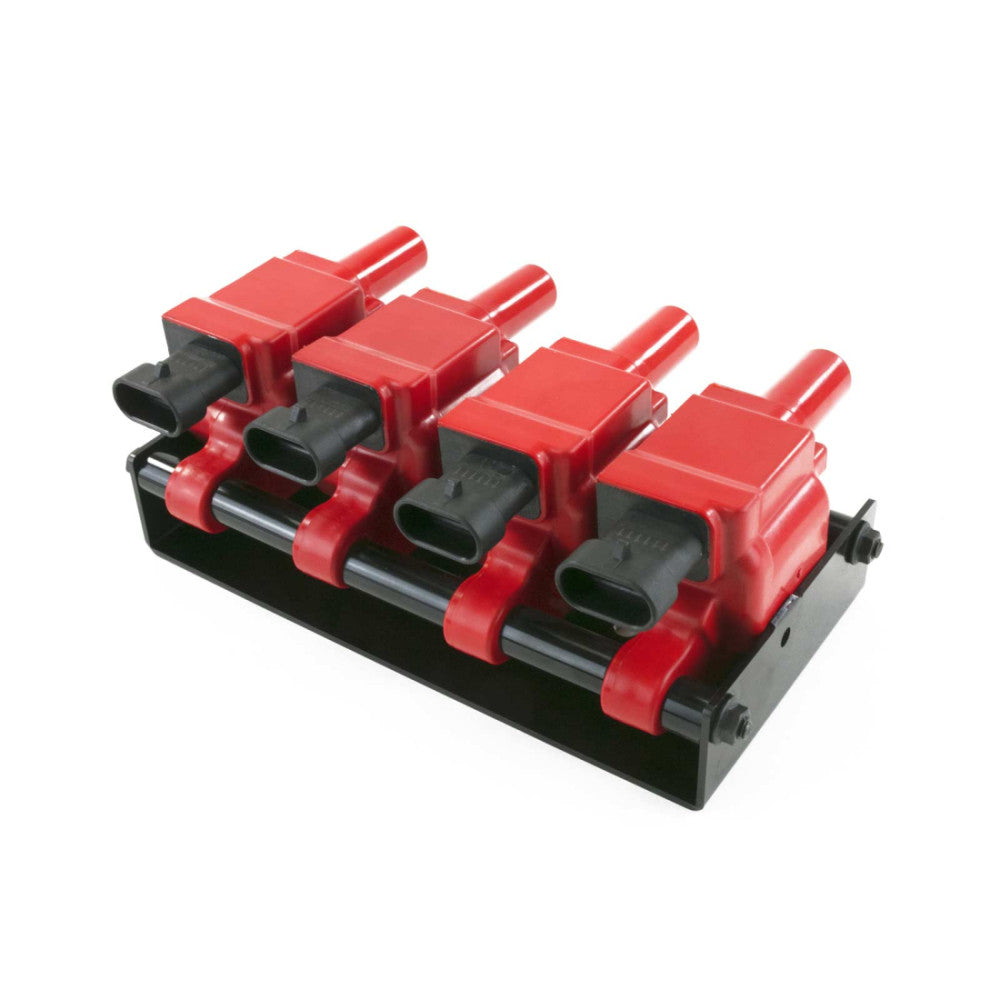 TSP Ignition Coil Pack LS Series GM 05-18 - (8) With Brackets - Kit -Black