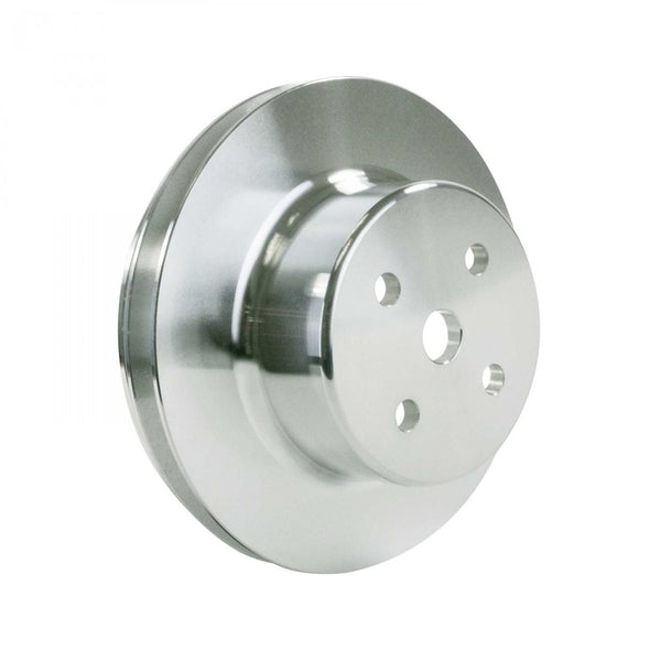 TSP Pulley–Long Water Pump Double Grove-Chev Big Block - Polished Alloy #TSP8838
