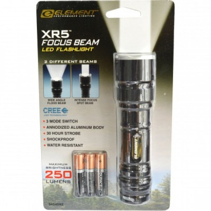 Element Xr5 Focus Beam Led Flashlite 250 Lumens