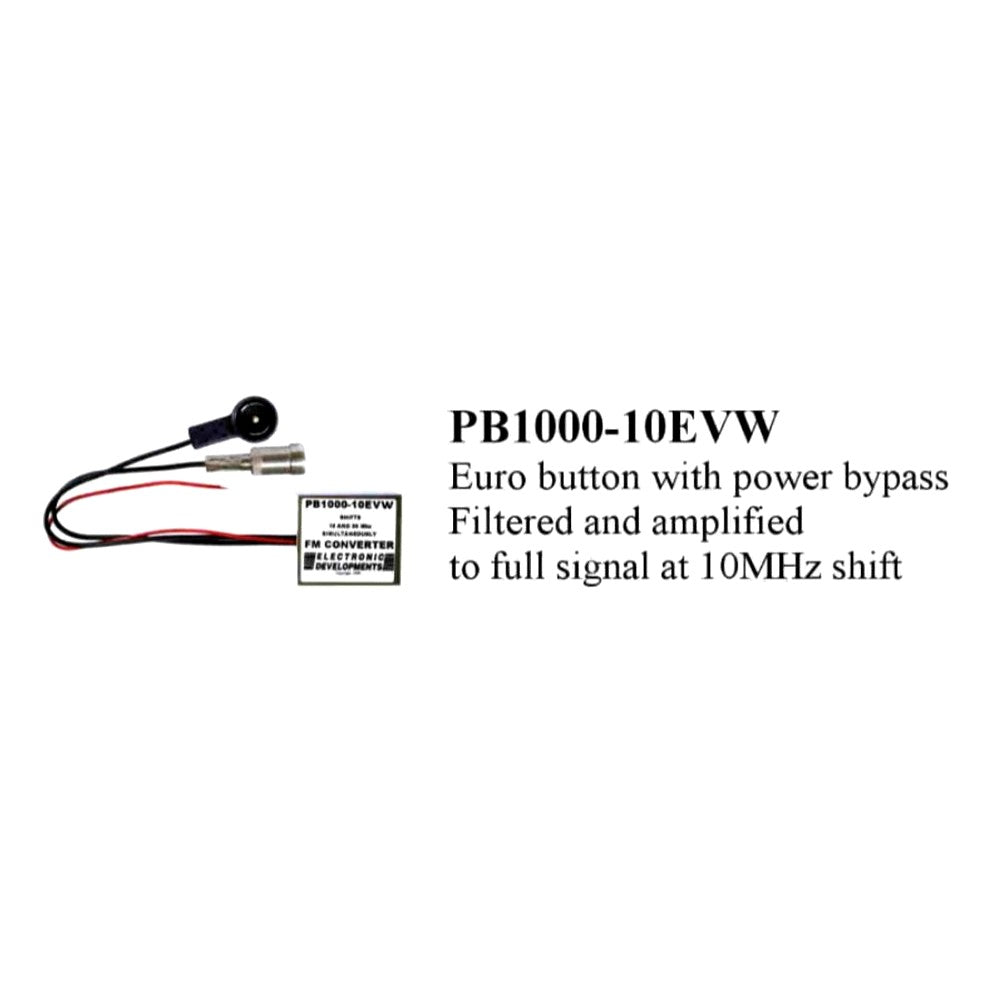 Band Expander Euro Button Connector 10Mhz (With Power Bypass)