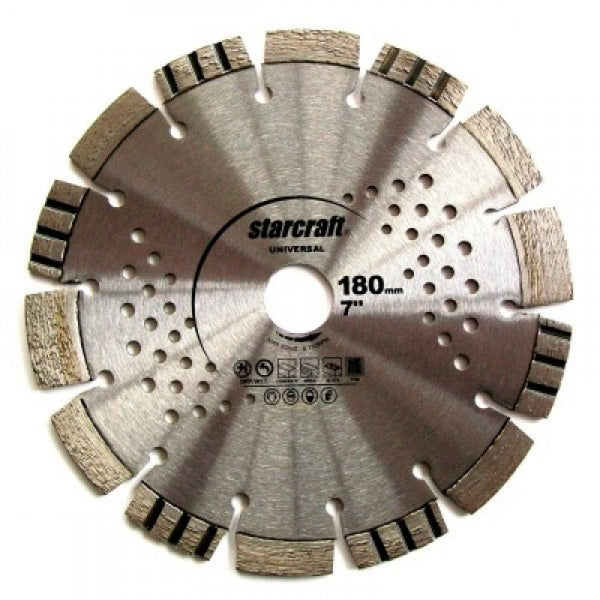 Diamond Cutting Wheel Segmented 180mm